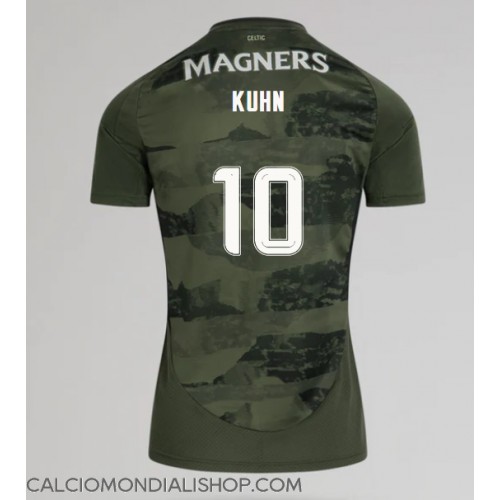 Maglie da calcio Celtic Nicolas Kuhn #10 Terza Maglia 2024-25 Manica Corta